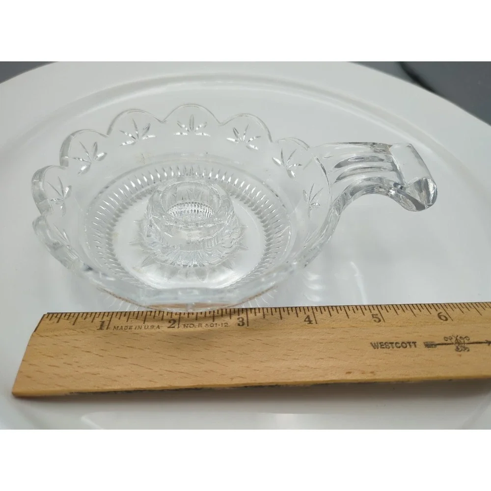 Vintage Partylite Clear Lead Crystal Chamberstick, Exellent Used Condition - Picture 3 of 11